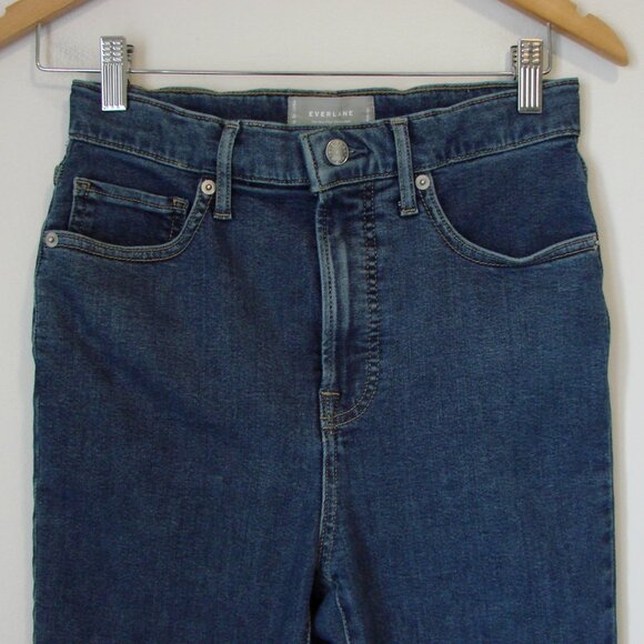 Everlane The Way High Skinny Jean Organic Cotton Medium Wash Size 28 - Picture 6 of 16